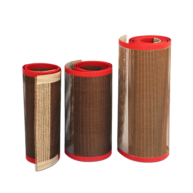 Heat Resistant Food Grade Ptfe Mesh Filter Coated Fiberglass Open Mesh Conveyor Belt for UV Printing
Heat Resistant Food Grade Ptfe Mesh Filter Coated Fiberglass Open Mesh Conveyor Belt for UV Printing