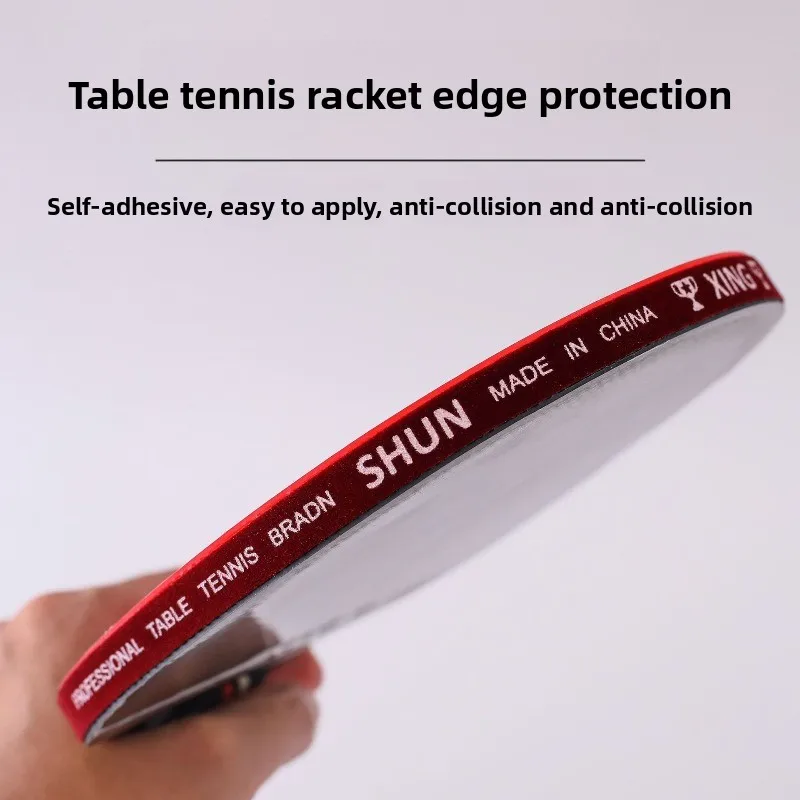 3pcs Table Tennis Racket Edge Protector Thickened Anti Collision Wear Resistant Flocking Self Adhesive Paddle Protective Strip
3pcs Table Tennis Racket Edge Protector Thickened Anti Collision Wear Resistant Flocking Self Adhesive Paddle Protective Strip