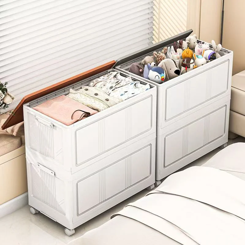 Складная коробка для хранения, большая емкость, навесная крышка, многофункциональный органайзер для игрушек для домашнего использования, ящик для хранения одежды
Складная коробка для хранения, большая емкость, навесная крышка, многофункциональный органайзер для игрушек для домашнего использования, ящик для хранения одежды