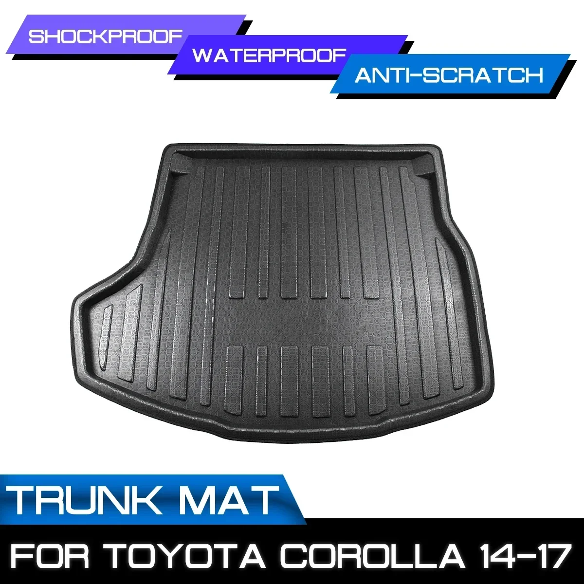 Car Rear Trunk Boot Mat Waterproof Floor Mats Carpet Anti Mud Tray Cargo Liner For TOYOTA COROLLA 2014-2017
Car Rear Trunk Boot Mat Waterproof Floor Mats Carpet Anti Mud Tray Cargo Liner For TOYOTA COROLLA 2014-2017