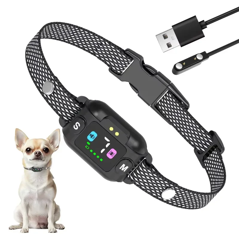 MINI Dog Bark Collar for Dogs 3 Working Modes No Shock Safe Barking Training Control Collar Anti Barking Device
MINI Dog Bark Collar for Dogs 3 Working Modes No Shock Safe Barking Training Control Collar Anti Barking Device