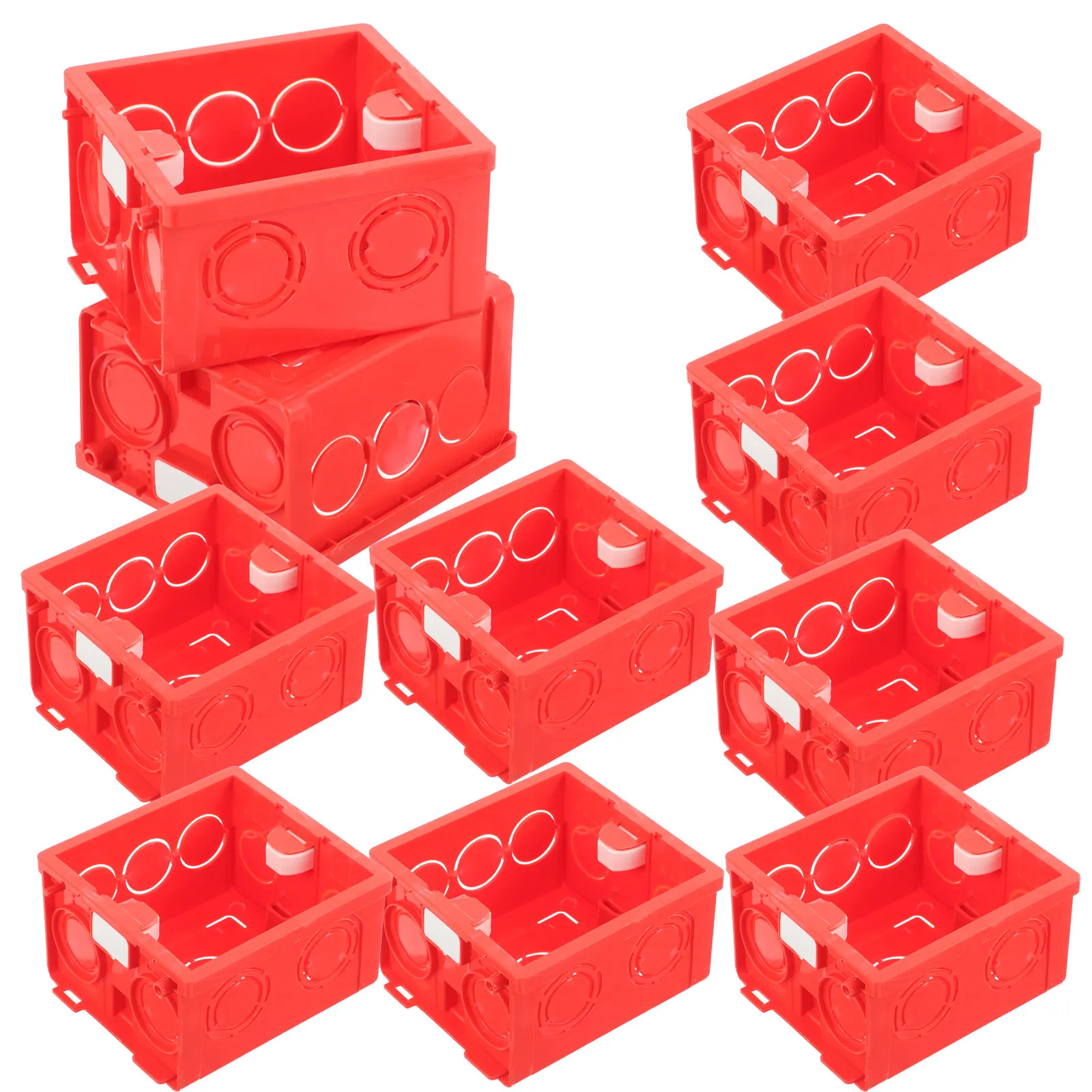 10Pcs 86 Type Wall Socket Boxes Junction Boxes Floating Down Clamping Screw Fix Mounting Wall Cavity Installation
10Pcs 86 Type Wall Socket Boxes Junction Boxes Floating Down Clamping Screw Fix Mounting Wall Cavity Installation