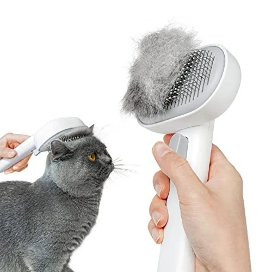 Cat Brush for Shedding, Cat Brushes for Indoor Cats, Cat Brush for Long or Short Haired Cats, Cat Grooming Brush Cat Comb for K
Cat Brush for Shedding, Cat Brushes for Indoor Cats, Cat Brush for Long or Short Haired Cats, Cat Grooming Brush Cat Comb for K