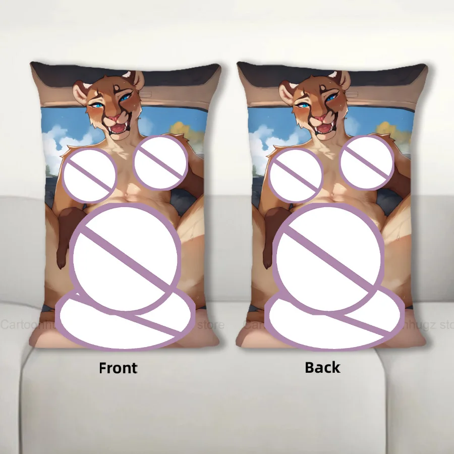 Dakimakura Anime Cougar Pillow Cover Sofa Cushion Double-side Print Throw Pillow Case 40X60cm
Dakimakura Anime Cougar Pillow Cover Sofa Cushion Double-side Print Throw Pillow Case 40X60cm