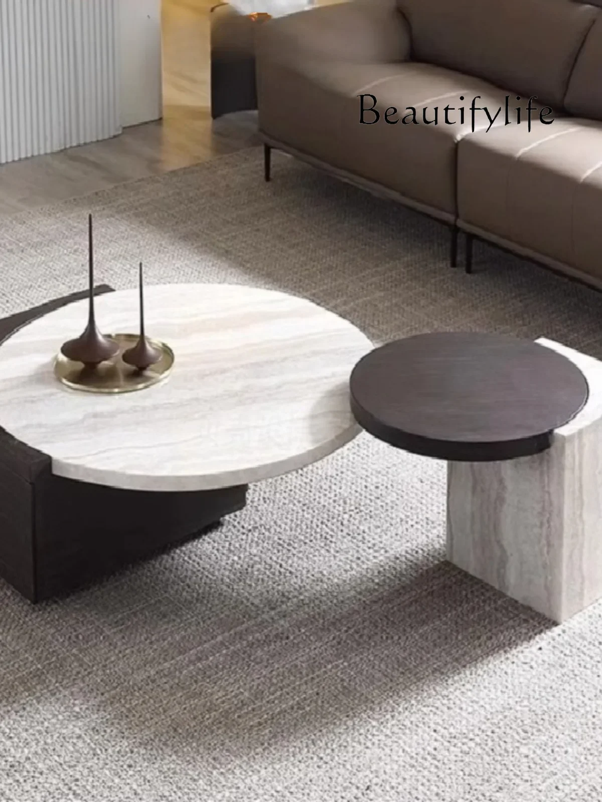 X40 Modern Light Luxury Size Round Coffee Table Combination Italian Simple Large Apartment Living Room Cave Stone Tea Table
X40 Modern Light Luxury Size Round Coffee Table Combination Italian Simple Large Apartment Living Room Cave Stone Tea Table
