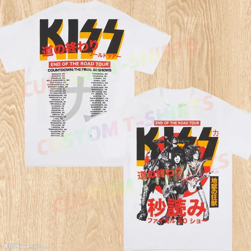 ·Kiss Rock Band Graphic Cotton T-shirt Unisex Men Women Summer Short Sleeve Luxury Brand Top Casual Vintage Fashion Retro Tee
·Kiss Rock Band Graphic Cotton T-shirt Unisex Men Women Summer Short Sleeve Luxury Brand Top Casual Vintage Fashion Retro Tee