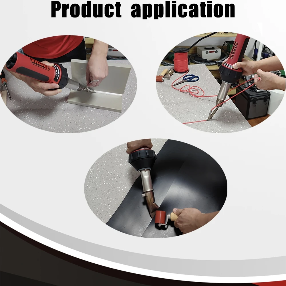 1600W Hot Air Torch Heating Gun PVC TPO HDPE Welder Kit with Roller for Waterproof
1600W Hot Air Torch Heating Gun PVC TPO HDPE Welder Kit with Roller for Waterproof