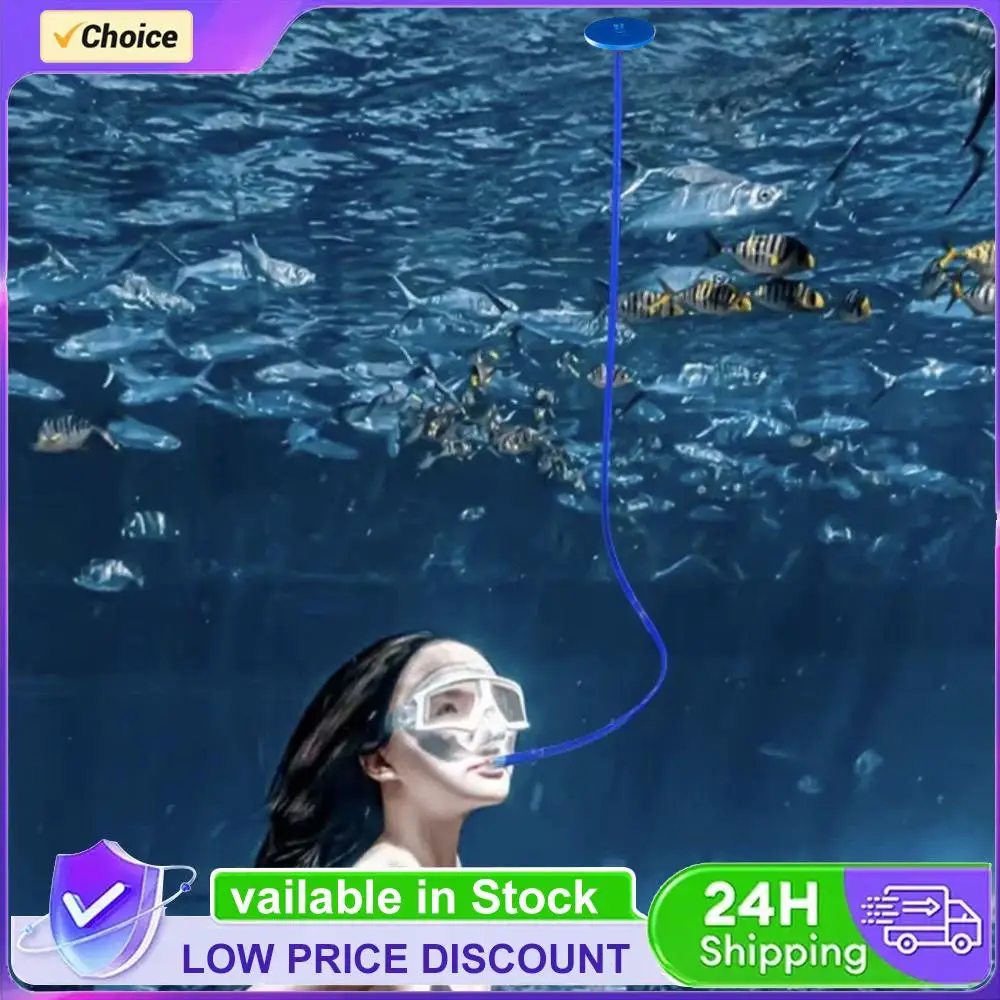 Diving Breathing Tube Leakproof Snorkel Breathing Tube Thicken Silicone Diving Respirator Long Full Dry Breathe Apparatus
Diving Breathing Tube Leakproof Snorkel Breathing Tube Thicken Silicone Diving Respirator Long Full Dry Breathe Apparatus