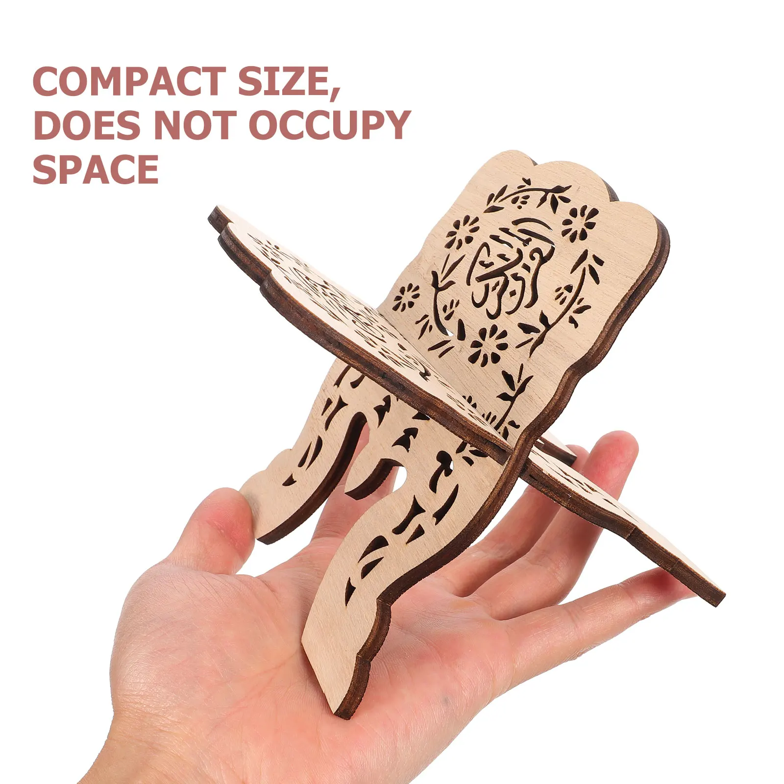 2pcs Wooden Bookshelf Koran Stand Desktop Decor 14 5x11 5cm Lightweight Reading Holder Classic Display Storage
2pcs Wooden Bookshelf Koran Stand Desktop Decor 14 5x11 5cm Lightweight Reading Holder Classic Display Storage