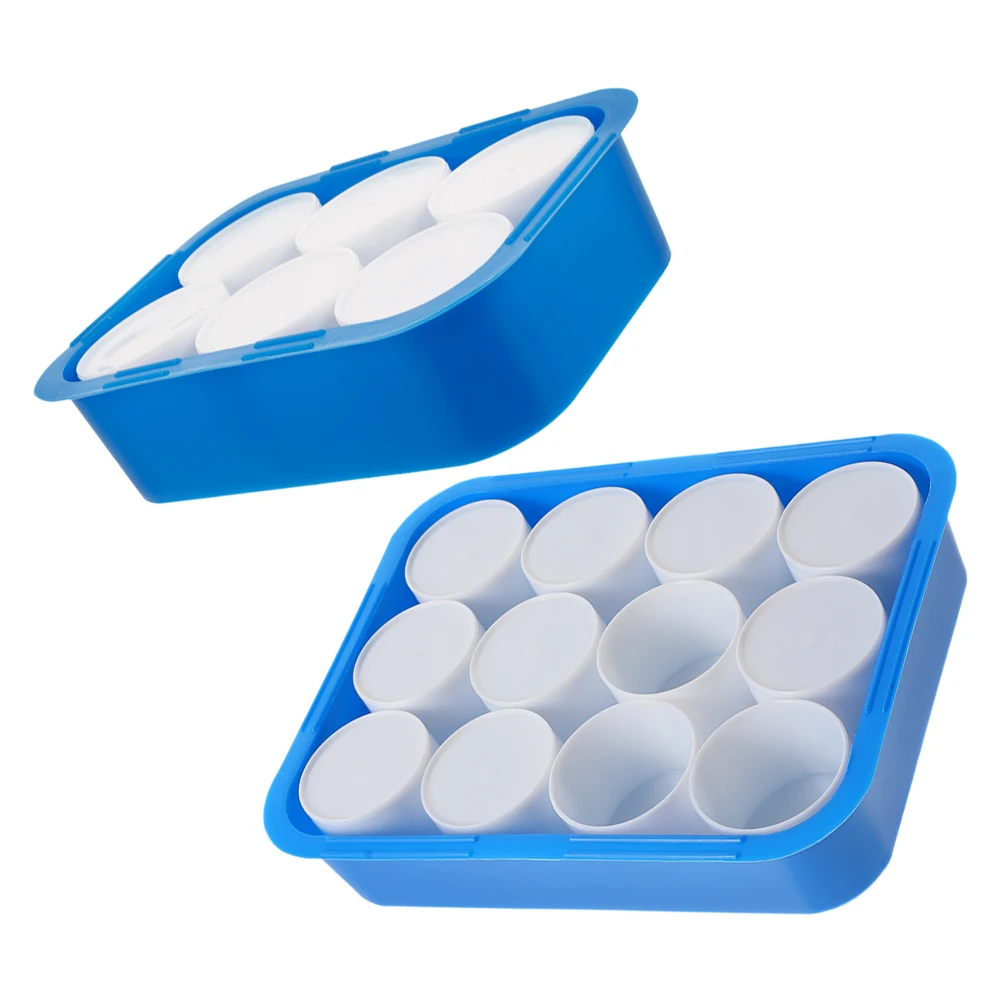 2Pcs Watercolor Oil Painting Palette Box Mixing Tray Cups Plastic Collection Durable Lightweight Portable Artist Tools
2Pcs Watercolor Oil Painting Palette Box Mixing Tray Cups Plastic Collection Durable Lightweight Portable Artist Tools