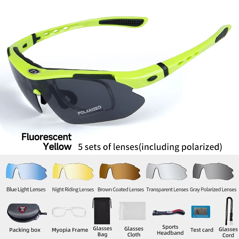 New light green cycling glasses, polarized cycling sports glasses for men and women UV400, running sunglasses, mountain glasses 
New light green cycling glasses, polarized cycling sports glasses for men and women UV400, running sunglasses, mountain glasses