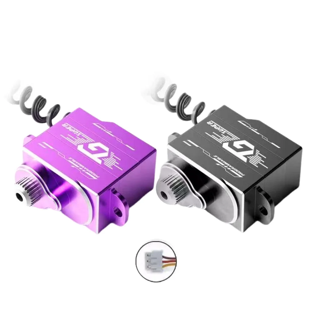 TG RCING TG Super 1/24 1/28 MINI Metal Servo ZH1.5 Connector Black/Purple (25T Servo Horn OD 4.9MM)
TG RCING TG Super 1/24 1/28 MINI Metal Servo ZH1.5 Connector Black/Purple (25T Servo Horn OD 4.9MM)