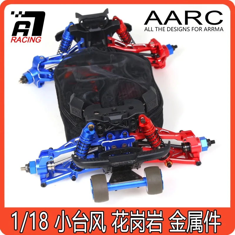 ARRMA 1/18 Grom Metal Upgrade Parts Set for Granite/Typhon,Steering & Suspension Kit, Aluminum Alloy Reinforcing Accessories
ARRMA 1/18 Grom Metal Upgrade Parts Set for Granite/Typhon,Steering & Suspension Kit, Aluminum Alloy Reinforcing Accessories