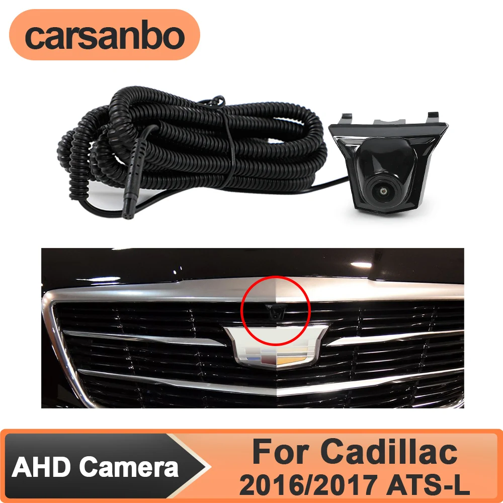 Carsanbo AHD 1080P Car Front View Camera for Cadillac 2016/2017 ATS-L Night Vision Fisheye 150° Lens Waterproof Parking Monitor
Carsanbo AHD 1080P Car Front View Camera for Cadillac 2016/2017 ATS-L Night Vision Fisheye 150° Lens Waterproof Parking Monitor