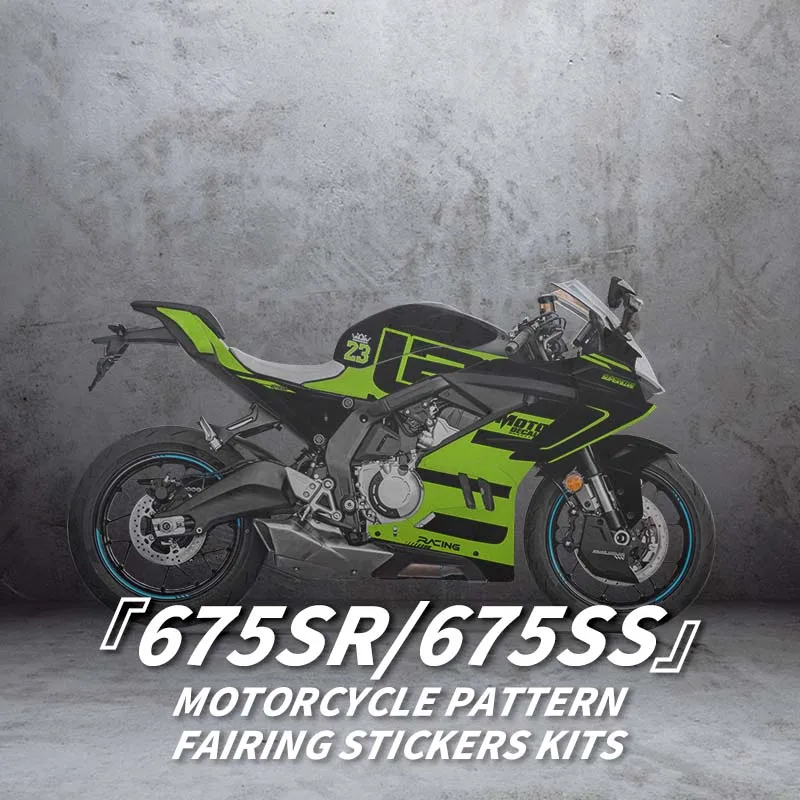 For CFMOTO 675SR Motorcyle Pattern Fairing Stickers Kits Pasted On Body Paint Parts Area Accessories Decoration Stickers
For CFMOTO 675SR Motorcyle Pattern Fairing Stickers Kits Pasted On Body Paint Parts Area Accessories Decoration Stickers