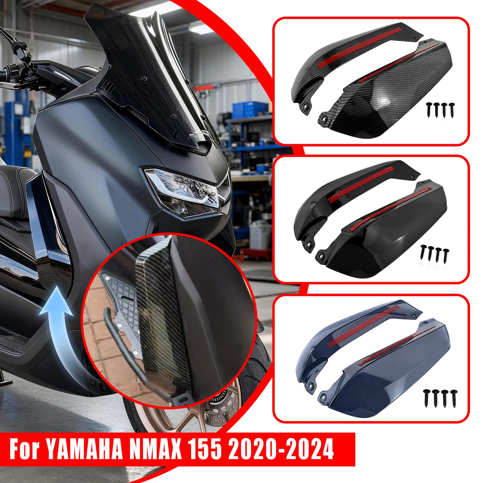 Wind Deflector side leg protector Windshield Cover For YAMAHA NMAX 155 2020-2024 motorcycle Leg Guard
Wind Deflector side leg protector Windshield Cover For YAMAHA NMAX 155 2020-2024 motorcycle Leg Guard