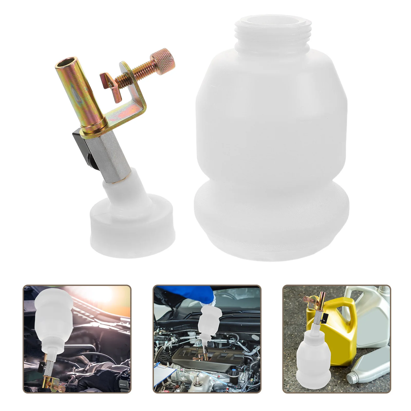 1L Brake Oil Changing Machine Thickened Metal Angled Spout Brake Fluid Replacement Tool for Quick Safe Refill Universal
1L Brake Oil Changing Machine Thickened Metal Angled Spout Brake Fluid Replacement Tool for Quick Safe Refill Universal