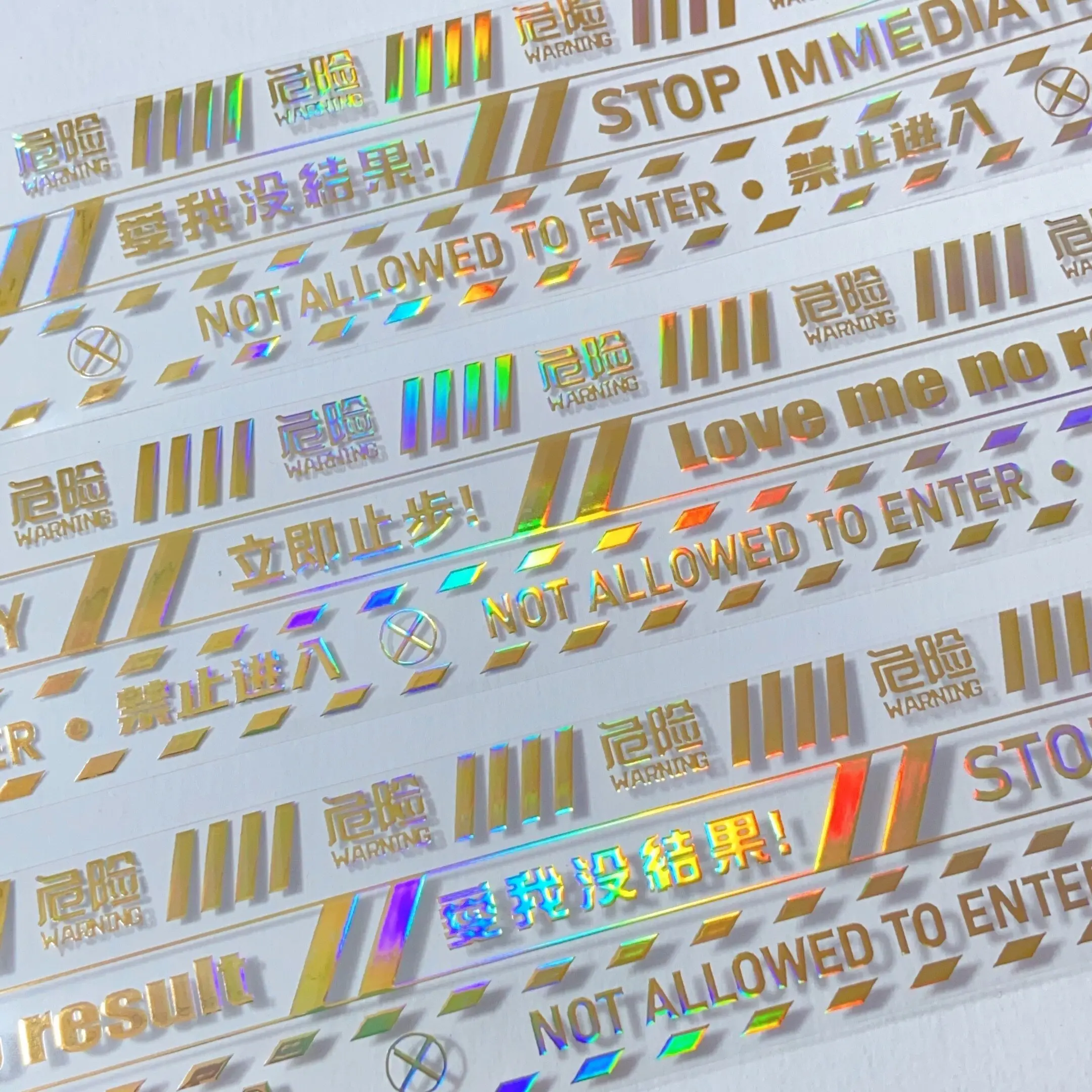 Неглубокий залив Сюйлуо. Наклейки-стикеры для рукоделия: лазерная золотая пленка, предупреждающие знаки, клейкая лента, упаковочный материал, целый рулон
Неглубокий залив Сюйлуо. Наклейки-стикеры для рукоделия: лазерная золотая пленка, предупреждающие знаки, клейкая лента, упаковочный материал, целый рулон