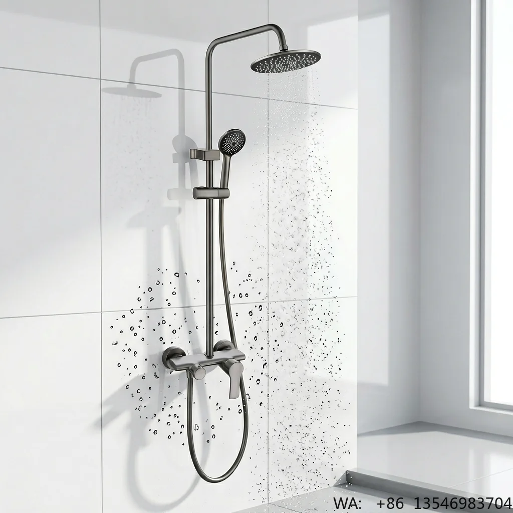 High Pressure Rain & Massage Shower Head with Anti-Limescale Design Metal Wall Mount for Apartment Hotel Villa & Commercial Use
High Pressure Rain & Massage Shower Head with Anti-Limescale Design Metal Wall Mount for Apartment Hotel Villa & Commercial Use