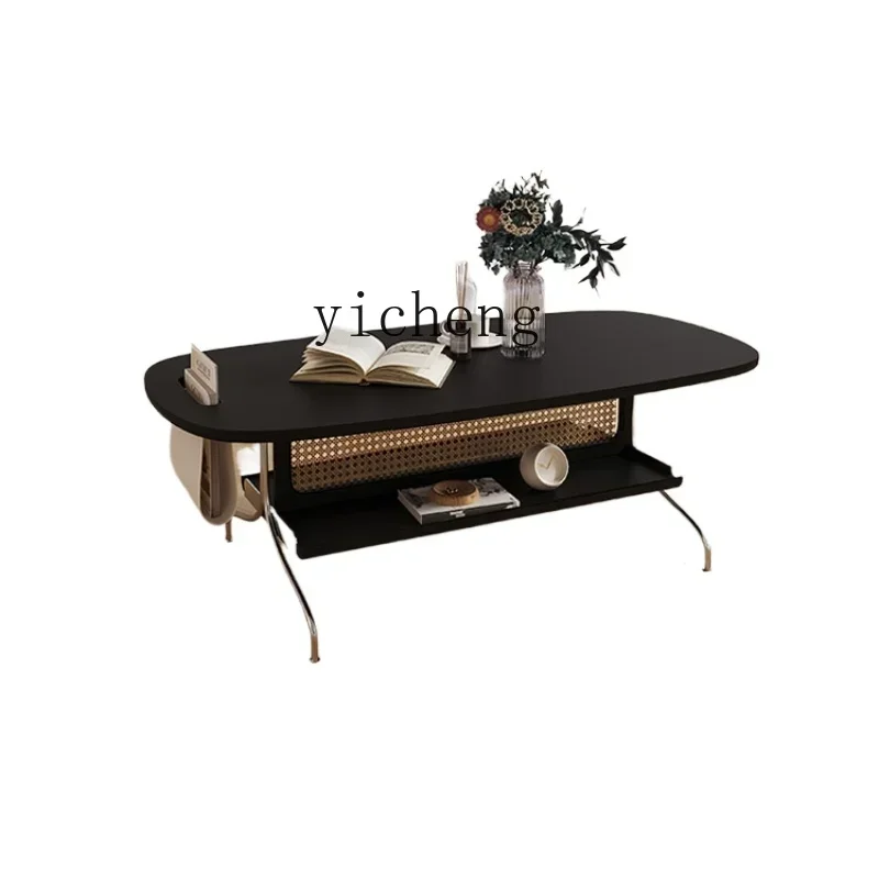 XL retro coffee table cream style oval tea table medium ancient style coffee table living room home 
XL retro coffee table cream style oval tea table medium ancient style coffee table living room home