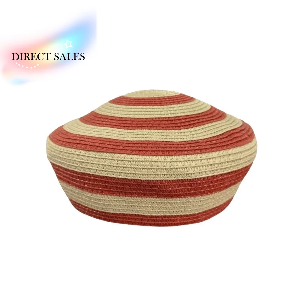 Beach Cap Striped Pattern Straw Top Hat Color Block Wide Brim Dome Cap Paper Straw Lightweight Sun Hat Resort Party
Beach Cap Striped Pattern Straw Top Hat Color Block Wide Brim Dome Cap Paper Straw Lightweight Sun Hat Resort Party