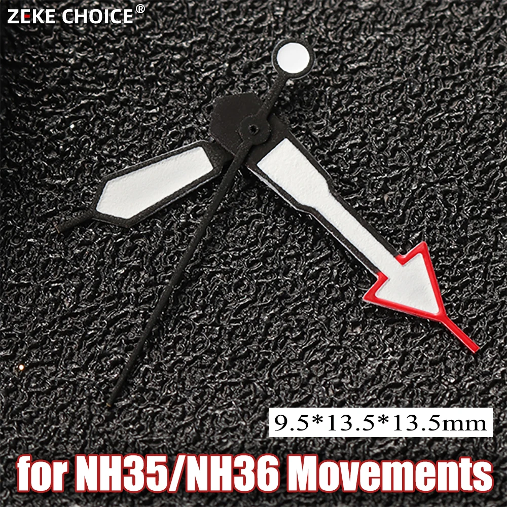 For Watchmaker Watch Hands Suitable for NH35/NH36 Movements, Black Blue Watch Hand Suitable Watch Replacement Parts Accessories
For Watchmaker Watch Hands Suitable for NH35/NH36 Movements, Black Blue Watch Hand Suitable Watch Replacement Parts Accessories