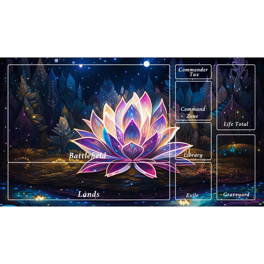 Mouse Pad for MTG Board Games 60x35cm Black lotus Game Mat TCG Cards 12'x24' Playmat MTG Background with Zones Mousemat
Mouse Pad for MTG Board Games 60x35cm Black lotus Game Mat TCG Cards 12'x24' Playmat MTG Background with Zones Mousemat