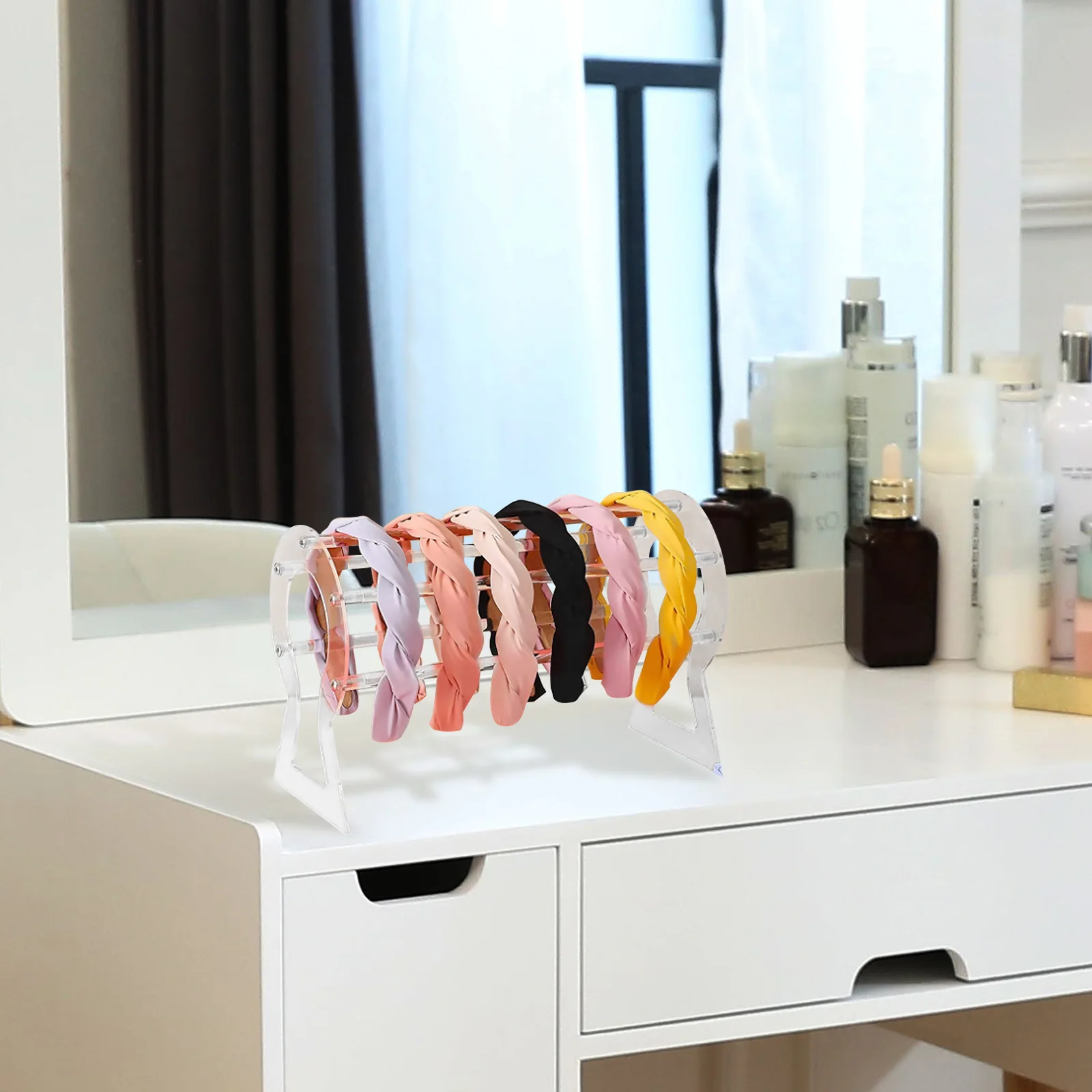 Acrylic Hairb Display St Headb Storage Rack ganizer Multipurpose Headdress Holder Girls Shelf Scrunchies Jewelry
Acrylic Hairb Display St Headb Storage Rack ganizer Multipurpose Headdress Holder Girls Shelf Scrunchies Jewelry
