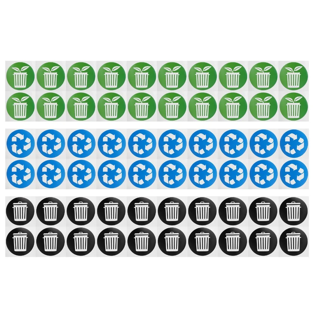 60PCS Self-Adhesive Recycle Sticker Circular Clear Recycling Decal Lightweight Easy to Use and Organize
60PCS Self-Adhesive Recycle Sticker Circular Clear Recycling Decal Lightweight Easy to Use and Organize
