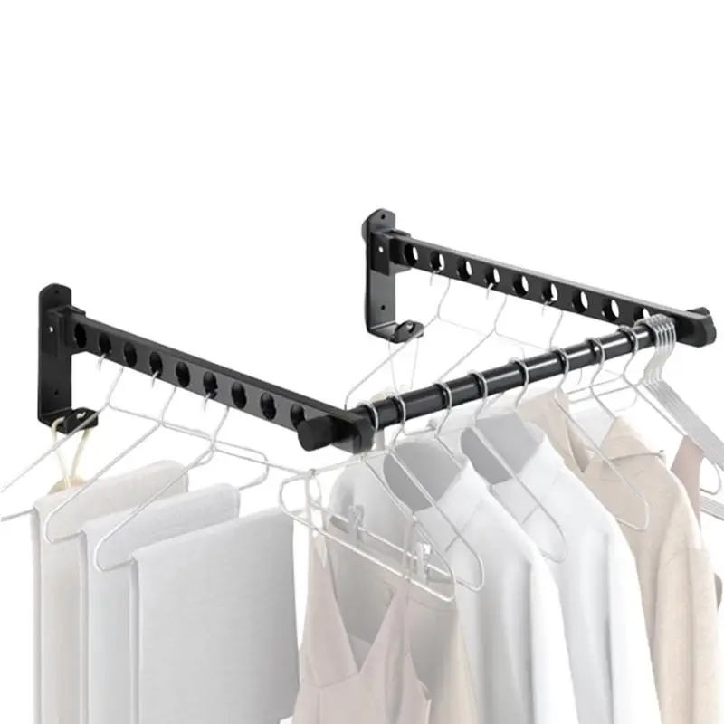 1 Pc No Punching Wall Mounted Clothes Hanger Retractable Wall Mounted Laundry Drying Rack Collapsible Drying Racks Space Saving
1 Pc No Punching Wall Mounted Clothes Hanger Retractable Wall Mounted Laundry Drying Rack Collapsible Drying Racks Space Saving