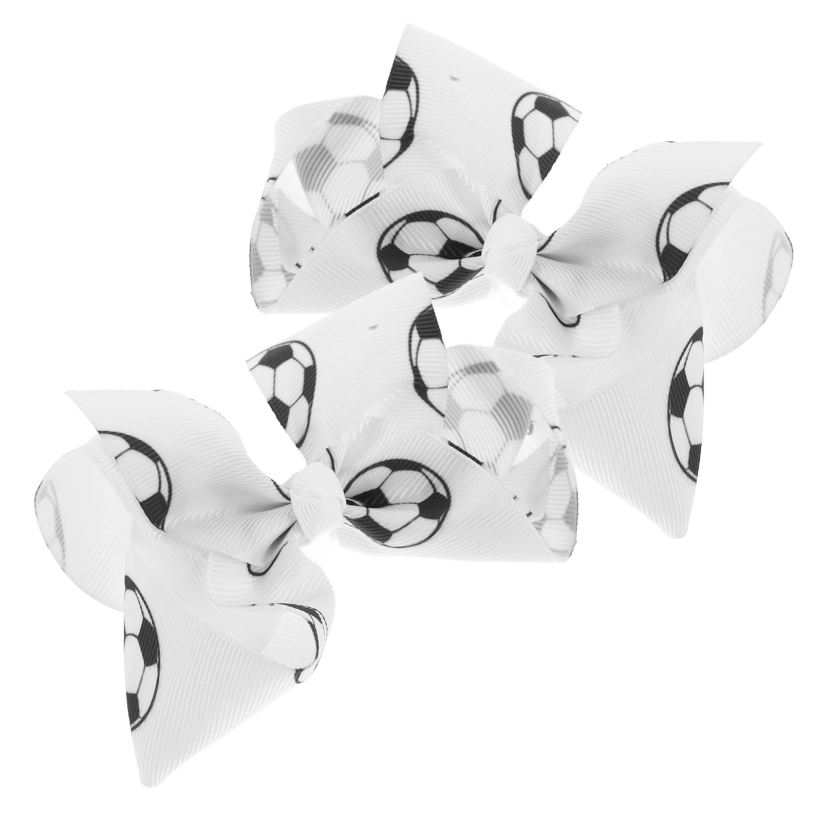 1 Pair Football Bow Hair Clips White Ribbon Soccer Bows Durable Fans Kids Hairstyle Accessories Pure Color
1 Pair Football Bow Hair Clips White Ribbon Soccer Bows Durable Fans Kids Hairstyle Accessories Pure Color