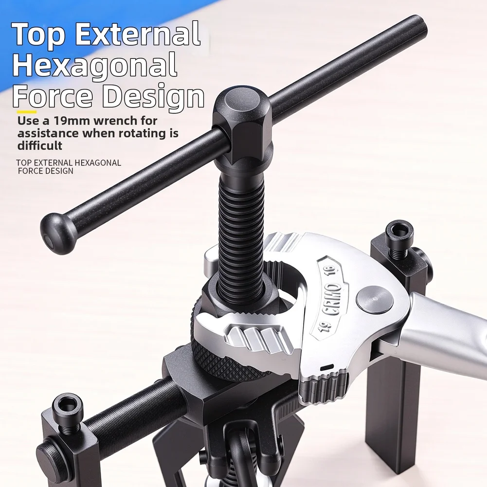 Industrial Grade Three Jaw Bearing Puller Heavy Duty Non Slip Plug-in Removal Tool Repair Gear Flywheel Extractor
Industrial Grade Three Jaw Bearing Puller Heavy Duty Non Slip Plug-in Removal Tool Repair Gear Flywheel Extractor