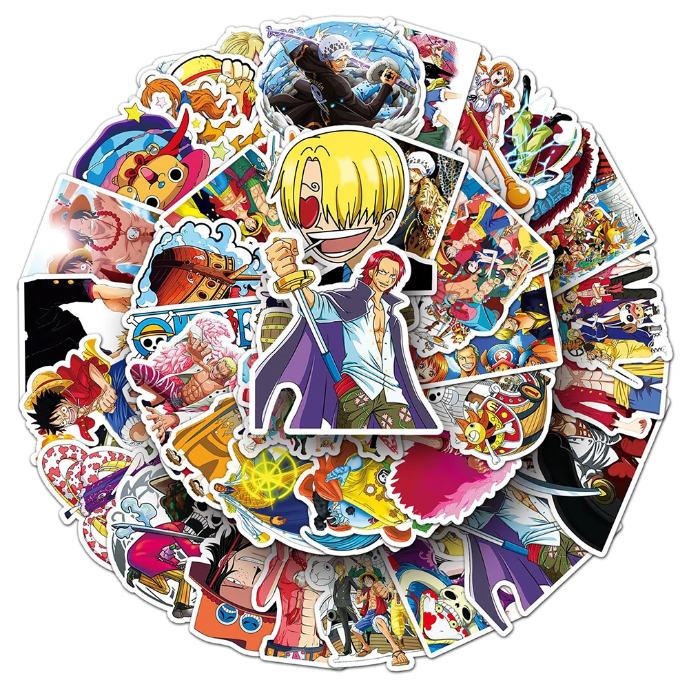 10/30/50pcs Anime ONE PIECE Cartoon Stickers Classic Manga Luffy Decal DIY Guitar Skateboard Phone Cool Graffiti Sticker Kid Toy
10/30/50pcs Anime ONE PIECE Cartoon Stickers Classic Manga Luffy Decal DIY Guitar Skateboard Phone Cool Graffiti Sticker Kid Toy