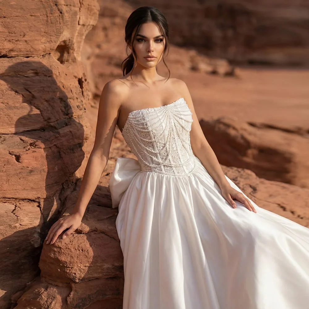 Eightale Vintage Wedding Dress Cap Sleeve Customized Ivory Satin Muslim Mermaid Bridal Gown Bride Party Dress Vestido De Novia
Eightale Vintage Wedding Dress Cap Sleeve Customized Ivory Satin Muslim Mermaid Bridal Gown Bride Party Dress Vestido De Novia