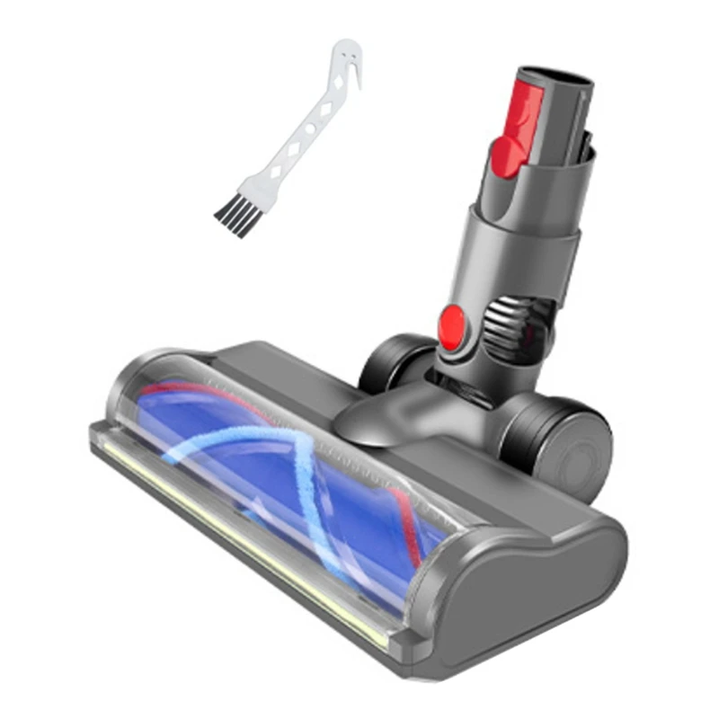 Быстросъемная щетка для чистки головки двигателя для Dyson V10 Slim V12, тонкая вакуумная насадка со светодиодными пылезащитными лампами для твердого пола
Быстросъемная щетка для чистки головки двигателя для Dyson V10 Slim V12, тонкая вакуумная насадка со светодиодными пылезащитными лампами для твердого пола