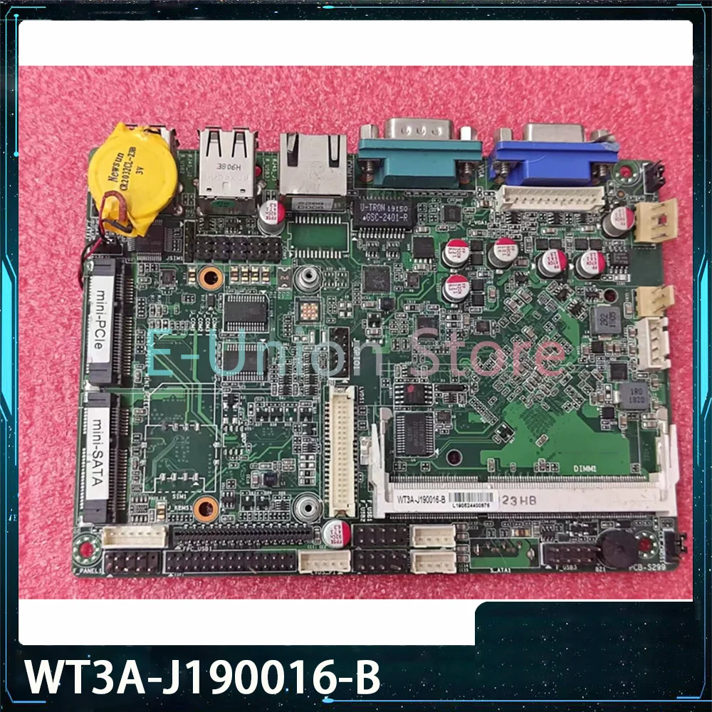 WT3A-J190016-B J1900 Industrial Control Motherboard Works Perfectly
WT3A-J190016-B J1900 Industrial Control Motherboard Works Perfectly