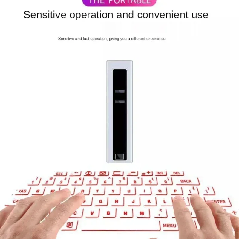 New F2 New Laser Projection Virtual Keyboard Bluetooth Laser Projection Voice Broadcast Bluetooth Speaker Mouse Function
New F2 New Laser Projection Virtual Keyboard Bluetooth Laser Projection Voice Broadcast Bluetooth Speaker Mouse Function