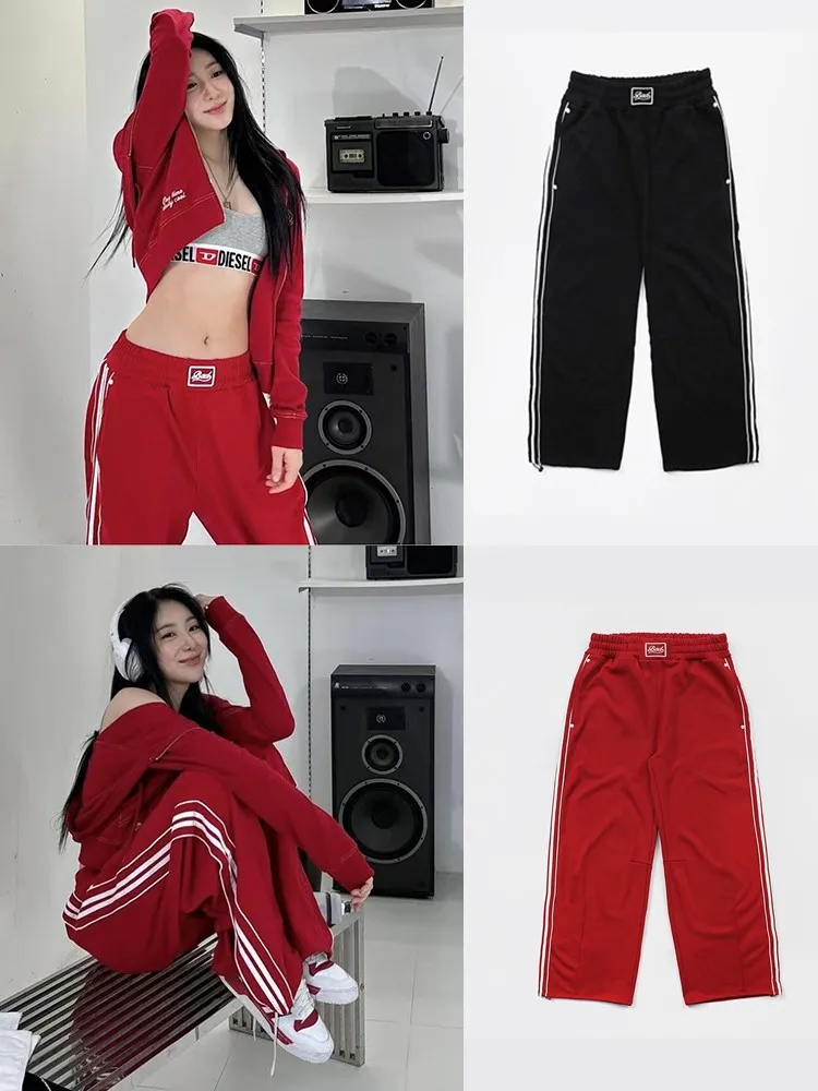 American Style Straight Leg Casual Pants Women's Wide Leg Sports Long Trousers Comfortable Natural Waist Commute Style
American Style Straight Leg Casual Pants Women's Wide Leg Sports Long Trousers Comfortable Natural Waist Commute Style