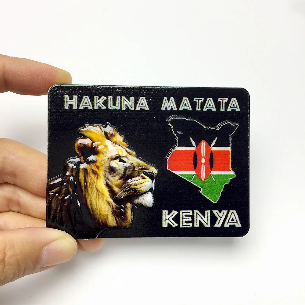 Kenya 3D Resin Hakuna Matata Lion Fridge Magnets - Cute Decorative Refrigerator Magnets for Home & Room Decor
Kenya 3D Resin Hakuna Matata Lion Fridge Magnets - Cute Decorative Refrigerator Magnets for Home & Room Decor