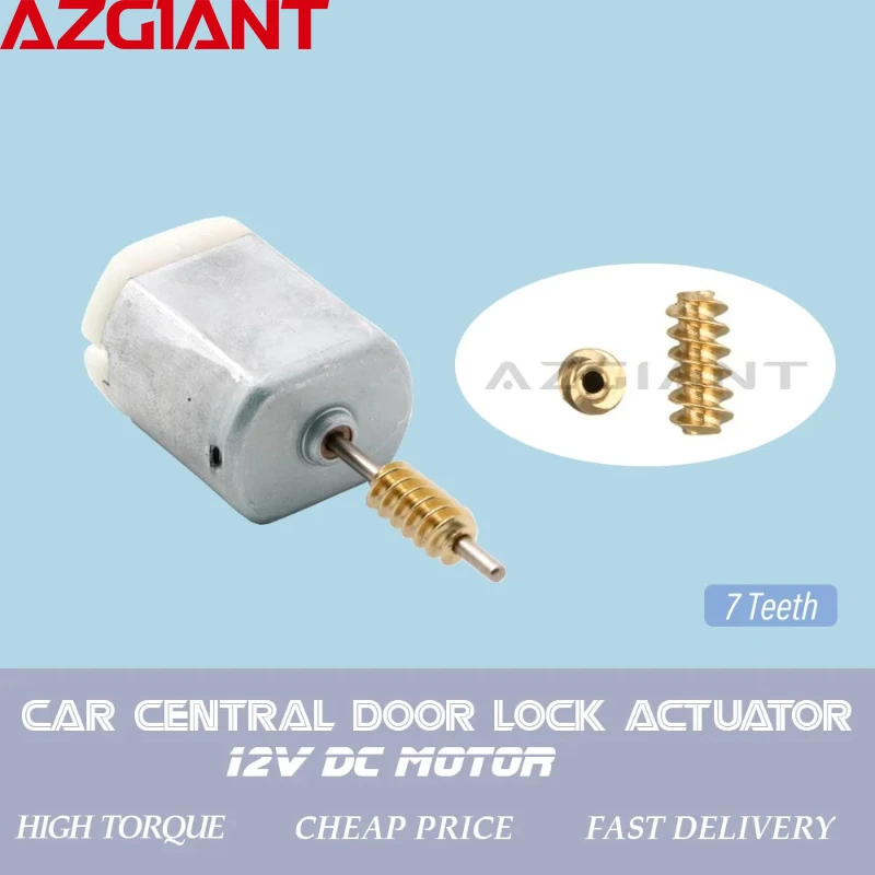 AZGIANT 7teeth FC-280SC-20150 Car Door Lock Actuator 12V DC Motor Engine for 2002-2008 Smart Forfour W451 MK1 A4517200435
AZGIANT 7teeth FC-280SC-20150 Car Door Lock Actuator 12V DC Motor Engine for 2002-2008 Smart Forfour W451 MK1 A4517200435