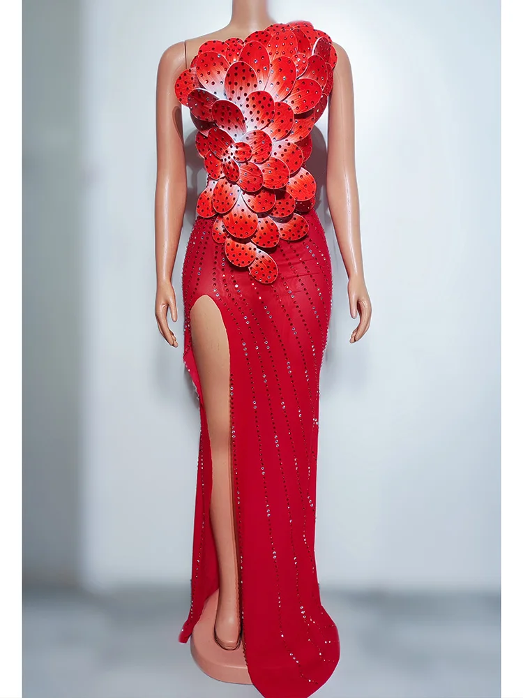 High Quality Petal Hot Diamond Sexy Split Stretch Dress 2024 New Fashion Custom Women'S Clothing
High Quality Petal Hot Diamond Sexy Split Stretch Dress 2024 New Fashion Custom Women'S Clothing