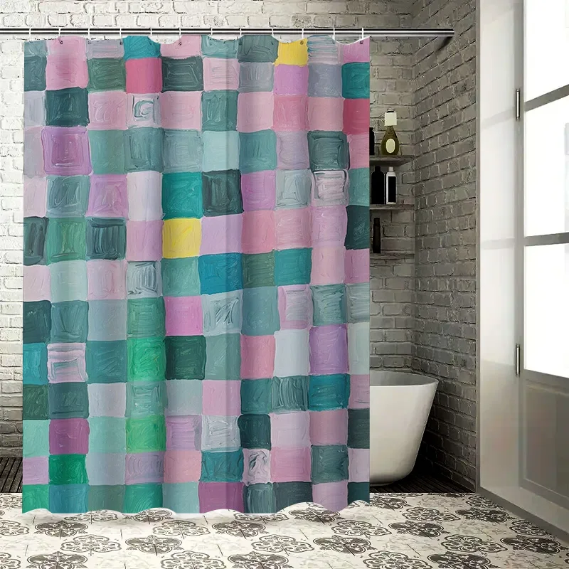Современный декор для ванной комнаты, яркий акварельный клетчатый набор занавесок для душа для ванны, коллекция пастельных цветов
Современный декор для ванной комнаты, яркий акварельный клетчатый набор занавесок для душа для ванны, коллекция пастельных цветов