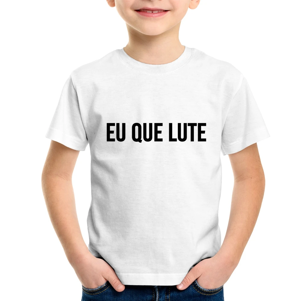 EU QUE LUTE T-Shirt Kids Cool Shirt Children Unisex Summer Tshirt Letter Print Fashion 100% Cotton Tee
EU QUE LUTE T-Shirt Kids Cool Shirt Children Unisex Summer Tshirt Letter Print Fashion 100% Cotton Tee