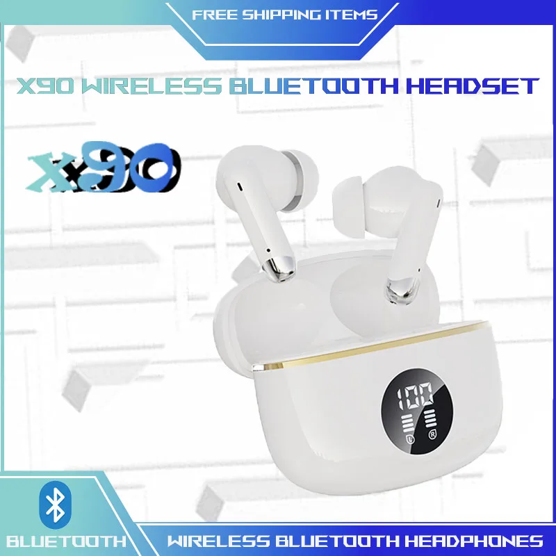 X90 light luxury multi-color Bluetooth headset, suitable for calling, portable headset for gaming
X90 light luxury multi-color Bluetooth headset, suitable for calling, portable headset for gaming