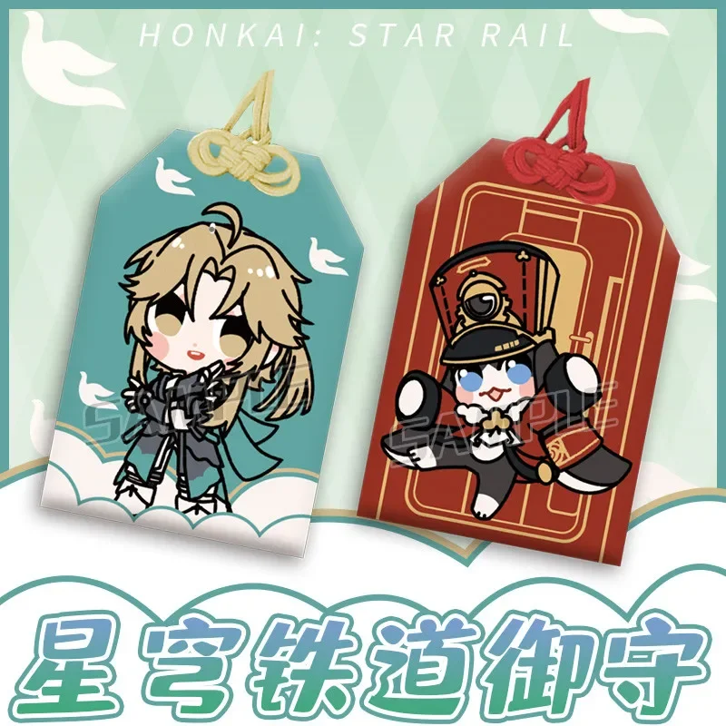 Фигурки из игры Honkai: Star Rail Pom-Pom Yanqing, косплей омамори, амулет на удачу, подвески молитвенные подвесные Саше
Фигурки из игры Honkai: Star Rail Pom-Pom Yanqing, косплей омамори, амулет на удачу, подвески молитвенные подвесные Саше