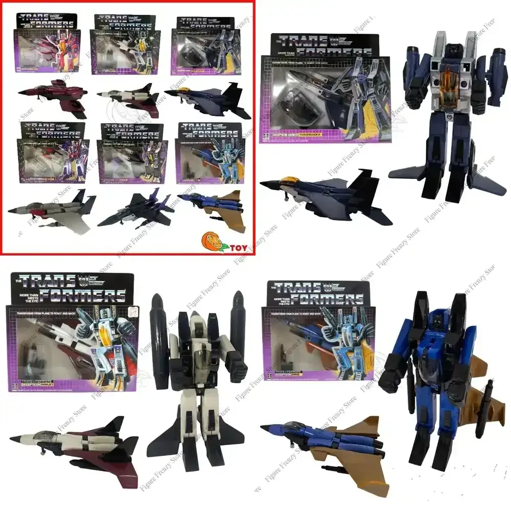 Special Offer In Stock Transformers Toys for US Version G1 84-86 KO Series Starscream Dirge Mol Robot Collection Action
Special Offer In Stock Transformers Toys for US Version G1 84-86 KO Series Starscream Dirge Mol Robot Collection Action