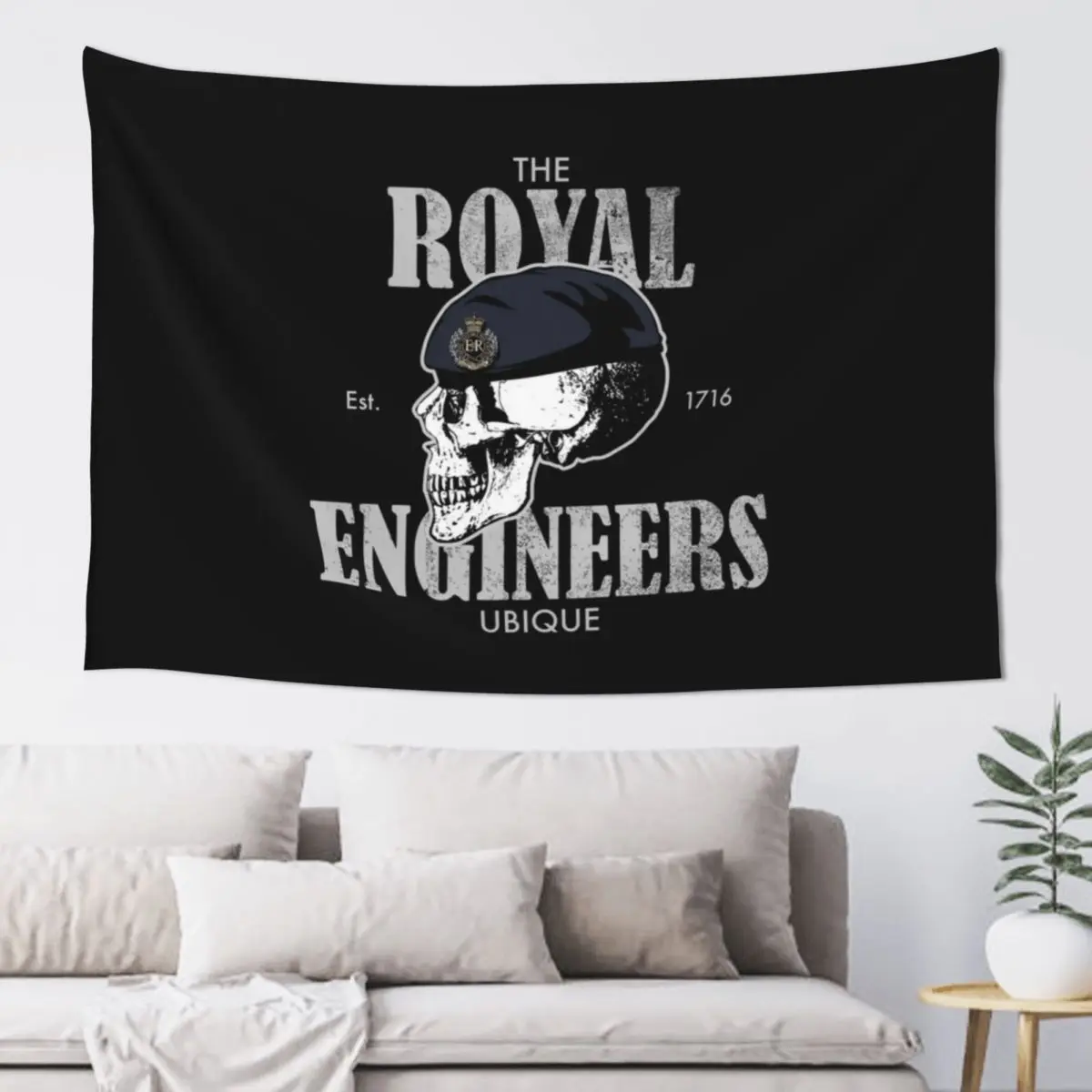 Royal Engineers (distressed) Tapestry Aesthetic Home Decor Decorative Wall Murals Luxury Living Room Decoration Tapestry
Royal Engineers (distressed) Tapestry Aesthetic Home Decor Decorative Wall Murals Luxury Living Room Decoration Tapestry