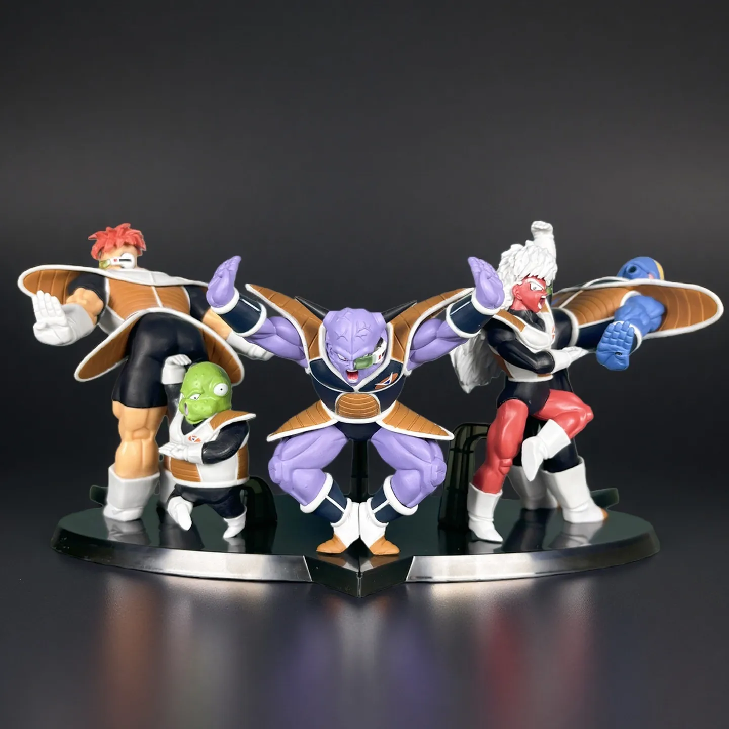 Dragon Ball Ginyu Force 5pcs Super Saiyan Action Figure Toy Model Doll Statue Desktop Collect Ornaments Anime Birthday Gift
Dragon Ball Ginyu Force 5pcs Super Saiyan Action Figure Toy Model Doll Statue Desktop Collect Ornaments Anime Birthday Gift