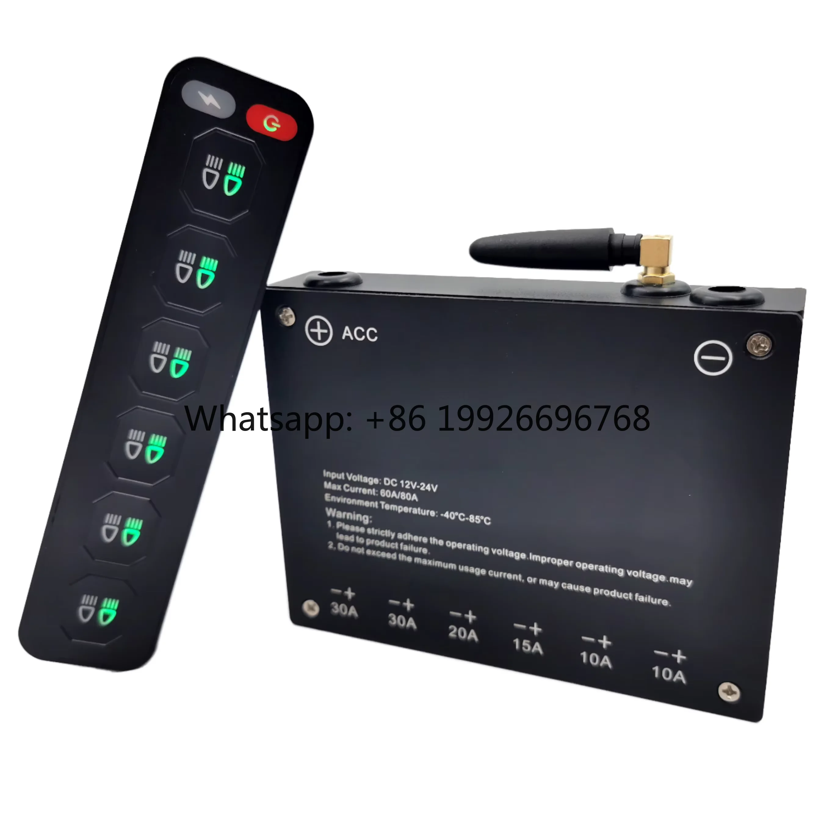 New Wireless 4/6 Gang Switch Panel Slim LED Car Light Control Circuit Relay System Box for Offroad Vehicle Car UTV ATV SUV
New Wireless 4/6 Gang Switch Panel Slim LED Car Light Control Circuit Relay System Box for Offroad Vehicle Car UTV ATV SUV