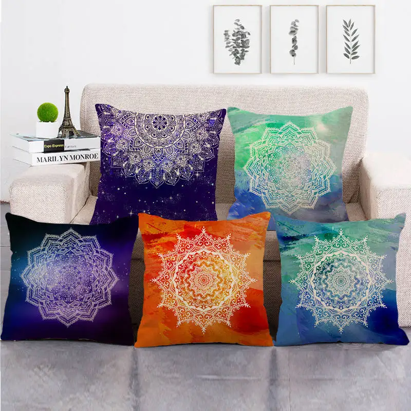 Mandal Yoga Pillowcase for Pillow Meditation Witch Decorative Pillow Case Room Aesthetics Throw Pillow Cover for Sofa Bed Chair
Mandal Yoga Pillowcase for Pillow Meditation Witch Decorative Pillow Case Room Aesthetics Throw Pillow Cover for Sofa Bed Chair